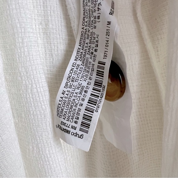 Zara Knit Button Dress - Picture 8 of 9